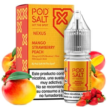 Mango Strawberry Peach-Nexus Nic Salt-10ml
