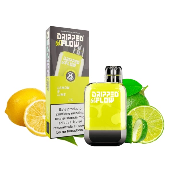 Vaper desechable Lemon Lime - Dripped GoFlow
