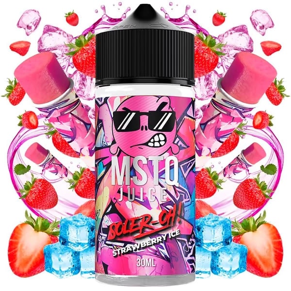Aroma Soler-Oh Strawberry Ice - MSTQ Juice 30ml (Longfill)