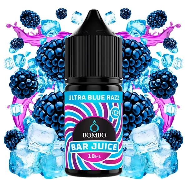 Aroma Ultra Blue Razz Ice - Bar Juice by Bombo (Longfill para Sales)
