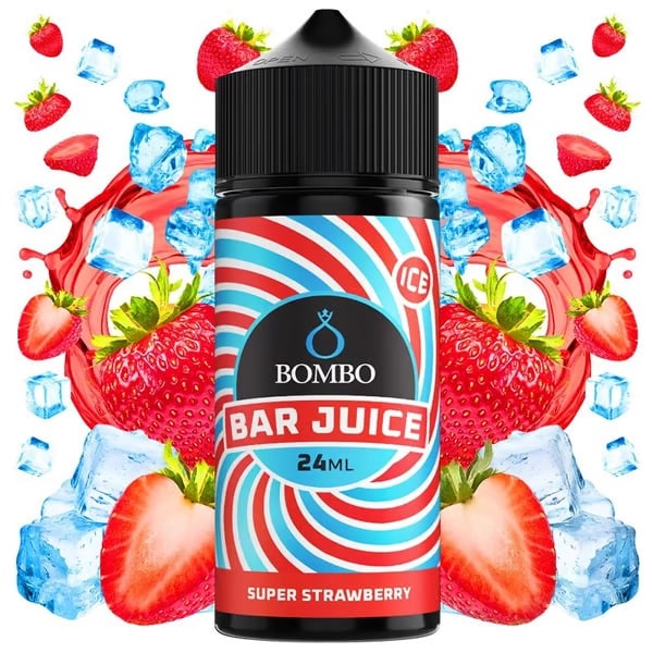 Aroma Super Strawberry Ice - Bar Juice by Bombo (Longfill)