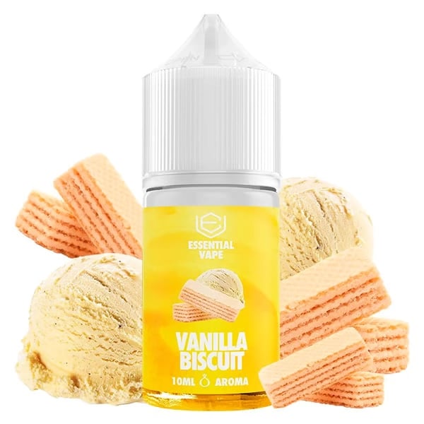 Aroma Vanilla Biscuit - Essential Vape by Bombo (Longfill para Sales)