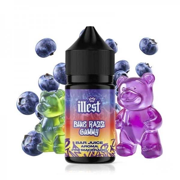 Aroma Blue Razz Gummy - Illest (Longfill)