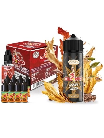 Megapack de Sales Virginia Tobacco - Oil4Vap