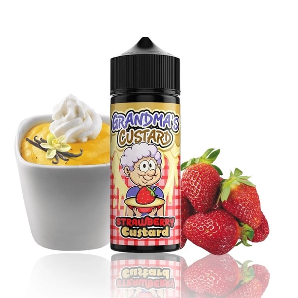 Strawberry Custard - Grannies Custard 100ml