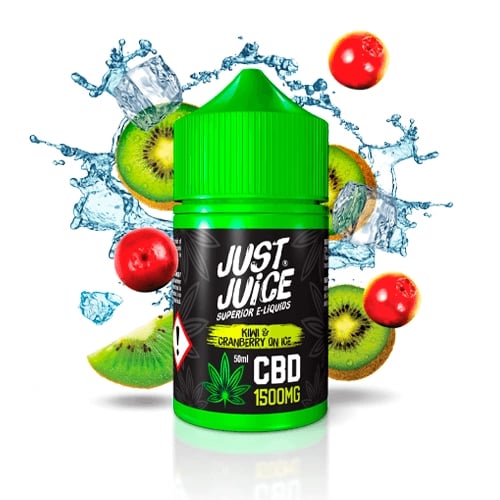 Kiwi Cranberry On Ice - Just Juice CBD 50ml