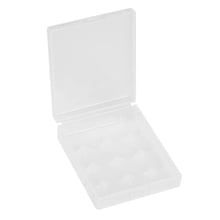 Estuche de plástico 4 baterías 20700 / 21700