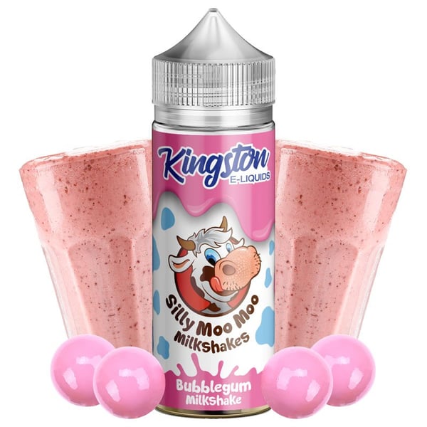 Bubblegum Milkshake 100ml - Kingston