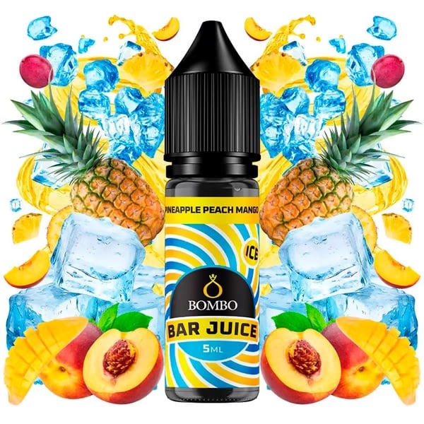 Aroma Pineapple Peach Mango Ice - Bar Juice by Bombo (Longfill para Sales)