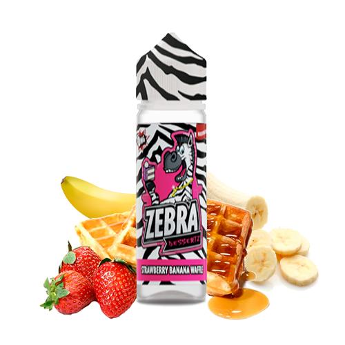 Zebra Juice Dessertz Strawberry Banana Waffle