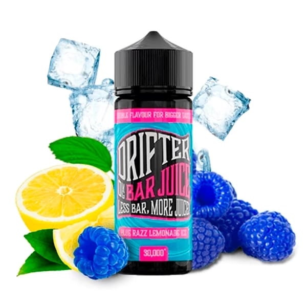 Aroma Blue Razz Lemonade Ice - Juice Sauz Drifter Bar (Longfill)