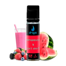 Watermelon & Soft Fruit - Drops All In 10ml (Longfill)