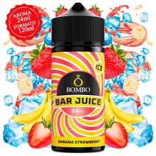 Aroma Banana Strawberry Ice - Bar Juice by Bombo 24ml (Longfill)
