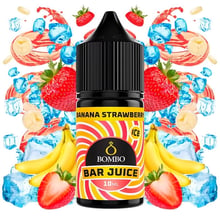 Aroma Banana Strawberry Ice - Bar Juice by Bombo (Longfill para Sales)