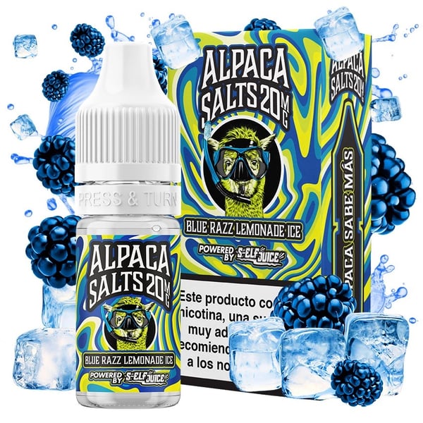 Sales Blue Razz Lemonade Ice - Alpaca Salts 10ml