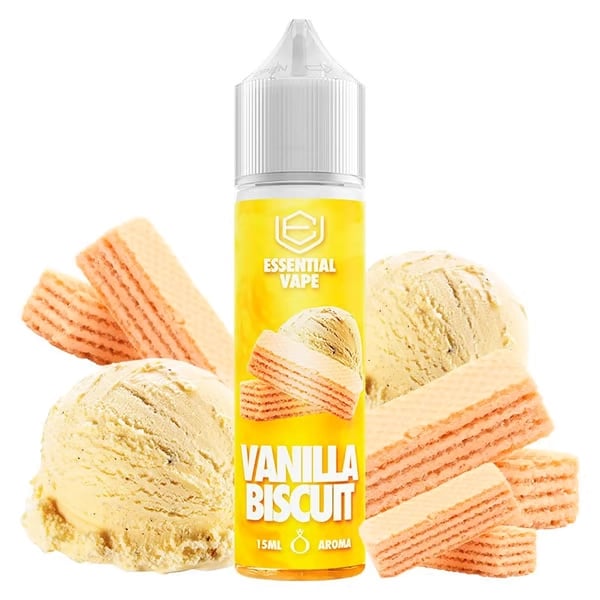 Aroma Vanilla Biscuit - Essential Vape by Bombo (Longfill)