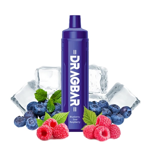 Voopoo Zovoo Dragbar F600 Blueberry Sour Raspberry - Pod desechable