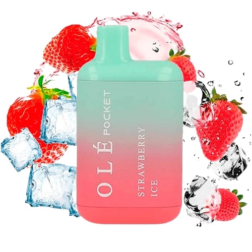 Bud Vape Olé Pocket Strawberry Ice - Pod Desechable