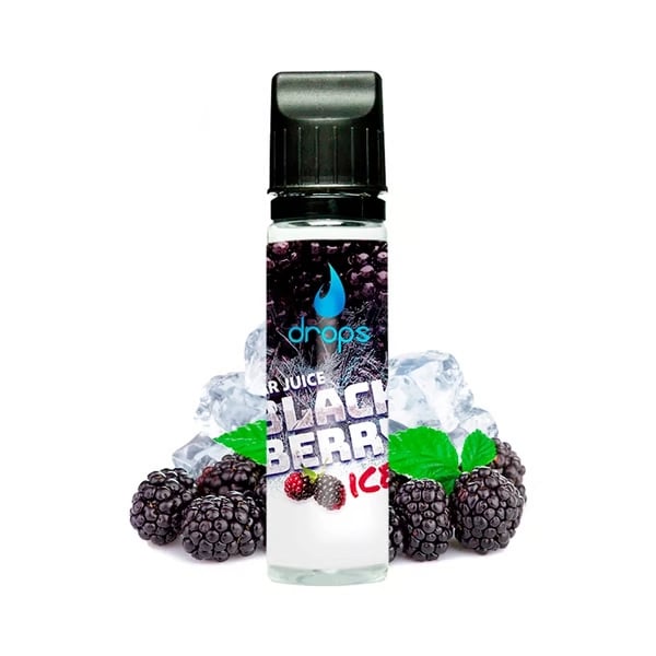 Aroma Blackberry Ice - Drops Bar Juice (Longfill)