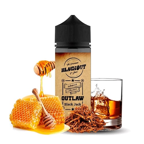 Outlaw Black Jack Shot - Blackout 100ml