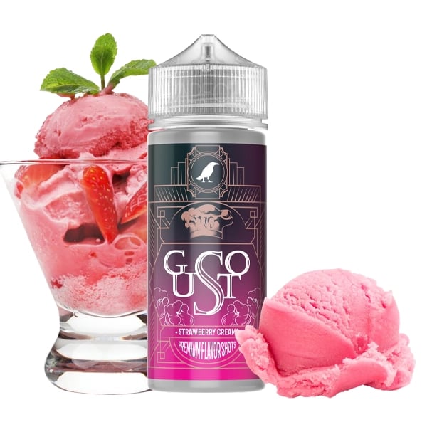 Strawberry Cream Gusto - Omerta 100ml