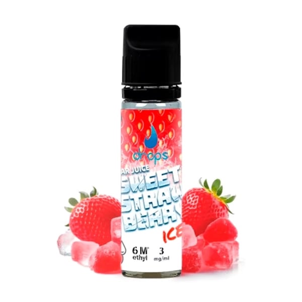 Sweet Strawberry Ice - Drops All In 10ml (Longfill)