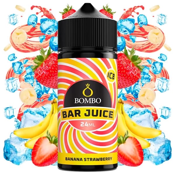 Aroma Banana Strawberry Ice - Bar Juice by Bombo (Longfill)