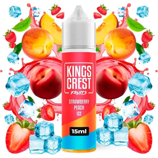Aroma Strawberry Peach Ice - Kings Crest (Longfill)