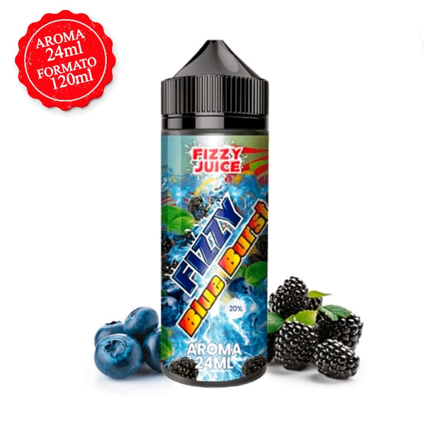 Aroma Blue Burst - Fizzy Juice 24ml (Longfill)