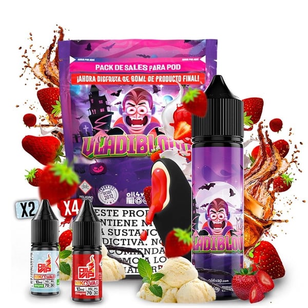 Pack Vladiblood + NikoVaps - Oil4Vap Sales - 60ml