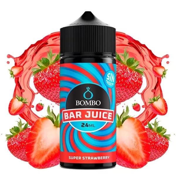 Aroma Super Strawberry - Bar Juice by Bombo 24ml (Longfill)