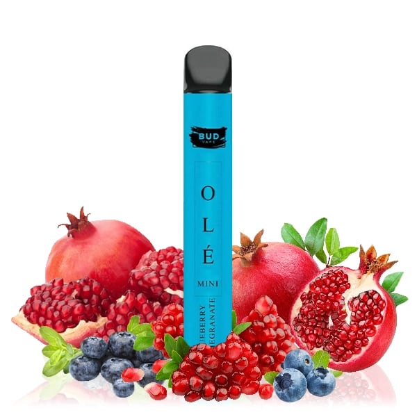 Bud Vape Olé Mini Blueberry Pomegranate - Pod Desechable