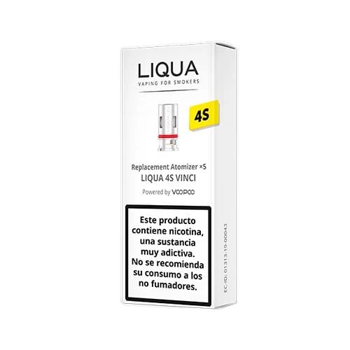 Resistencias Liqua 4S Vinci (Pack 5)