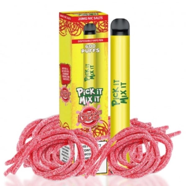 Strawberry Laces Pick It Mix It - Pod Desechable