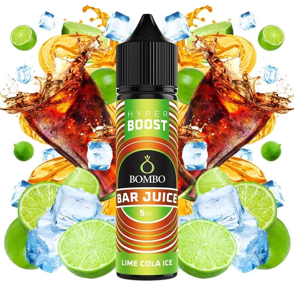 Aroma Lime Cola Ice - Bar Juice Hyper Boost by Bombo (Longfill)