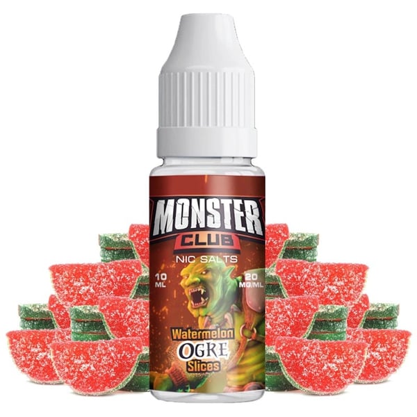Watermelon Ogre Slices - Monster Club Nic Salts