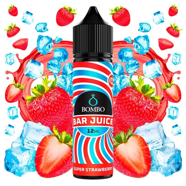 Aroma Super Strawberry Ice - Bar Juice by Bombo (Longfill)