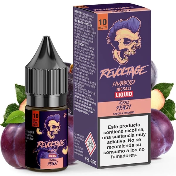 Sales Purple Peach - Revoltage Hybrid Nic Salts 10ml