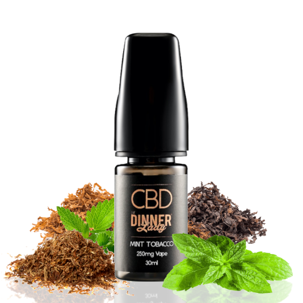 Dinner Lady Mint Tobacco - CBD E-Liquid