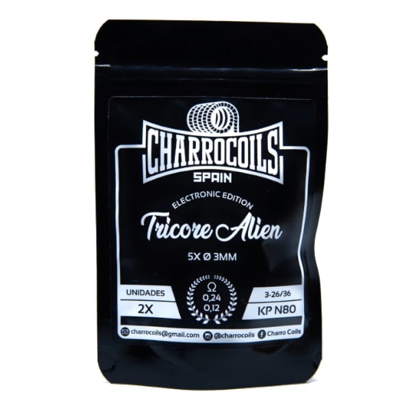 Charro Coils Tricore Alien 0.12ohm (pack 2)