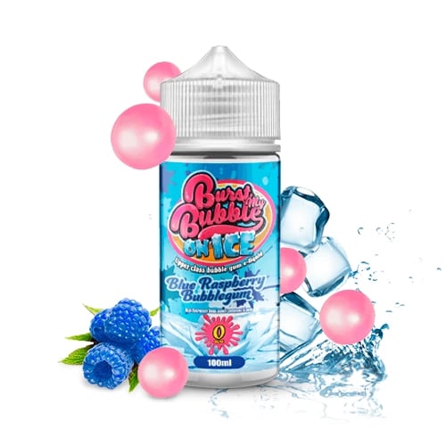 Raspberry Bubblegum - Burst My Bubble On Ice 100ml