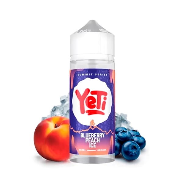 Aroma Blueberry Peach Ice - Yeti Summit 10ml (Longfill)
