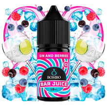 Aroma Gin & Berries Ice - Bar Juice by Bombo (Longfill para Sales)