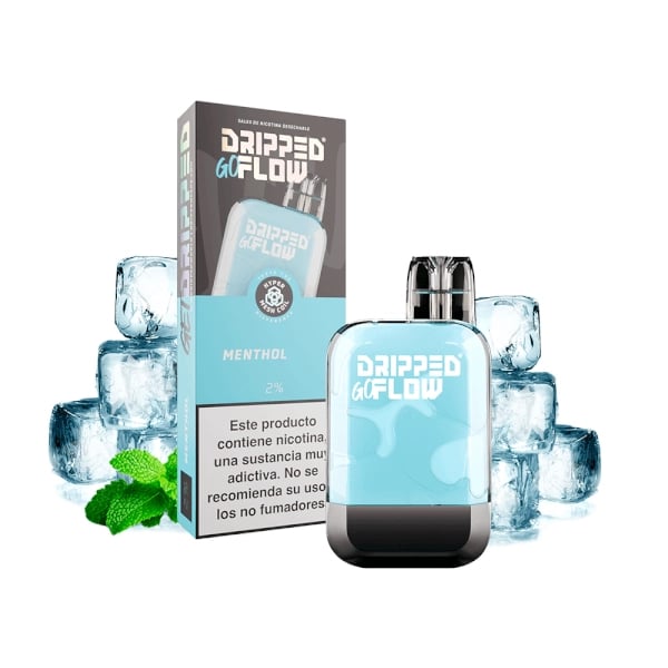 Vaper desechable Menthol - Dripped GoFlow