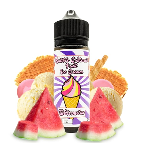 Bubble Custard Fruit Ice Cream - Watermelon 100ml