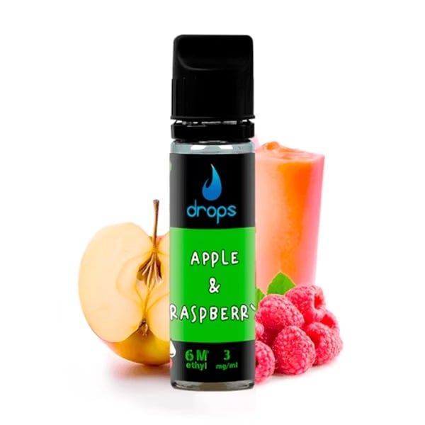 Apple Raspberry - Drops All In 10ml (Longfill)