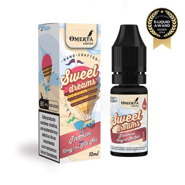 Sales Tiramisú - Omerta Sweet Dreams Salts 10ml