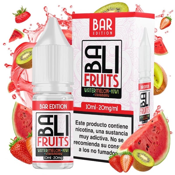 Watermelon Kiwi Strawberry - Bali Fruits Salts Bar Edition by Kings Crest