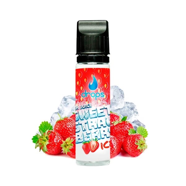 Aroma Sweet Strawberry Ice - Drops Bar Juice (Longfill)