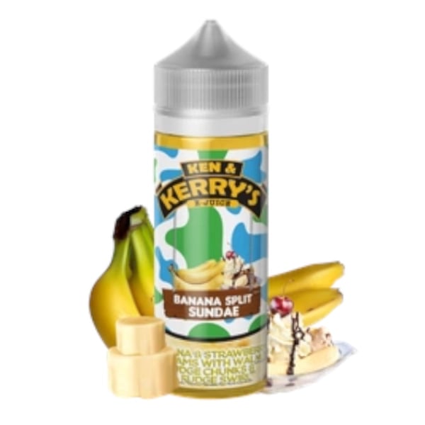 Banana Split Sundae - Ken & Kerrys 100ml